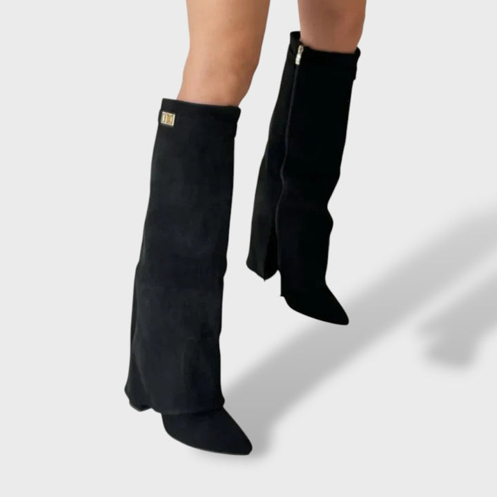 Cristela™ | Botas cowboy mujer altura rodilla