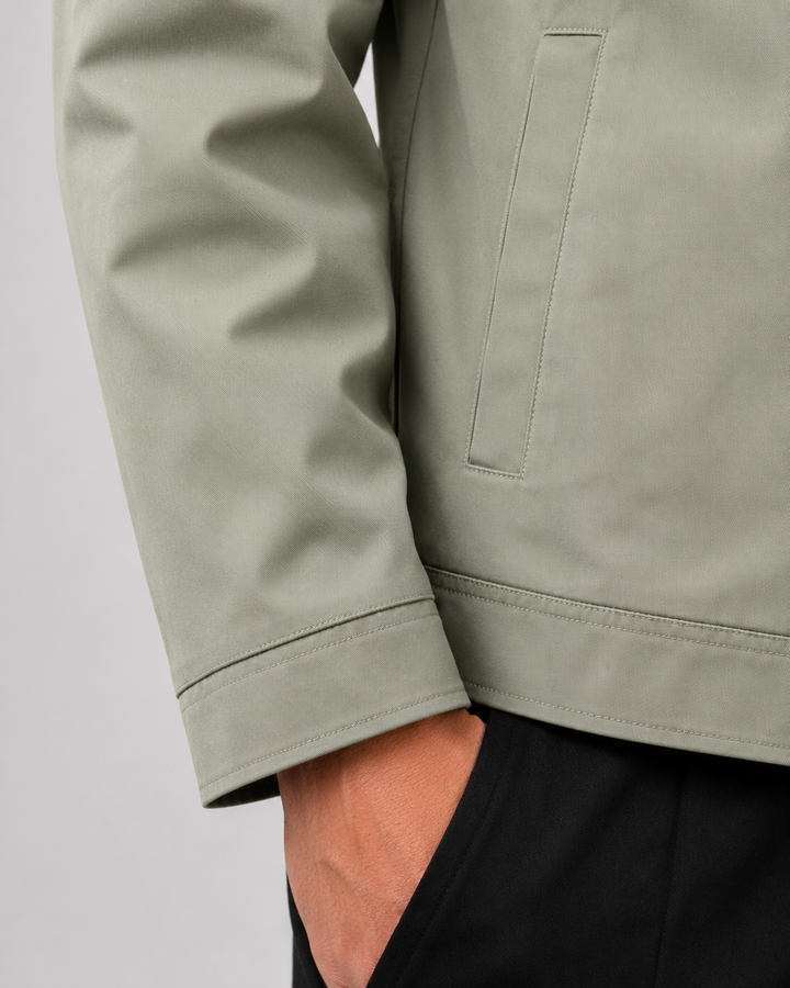 Chaqueta Harrington de corte clásico