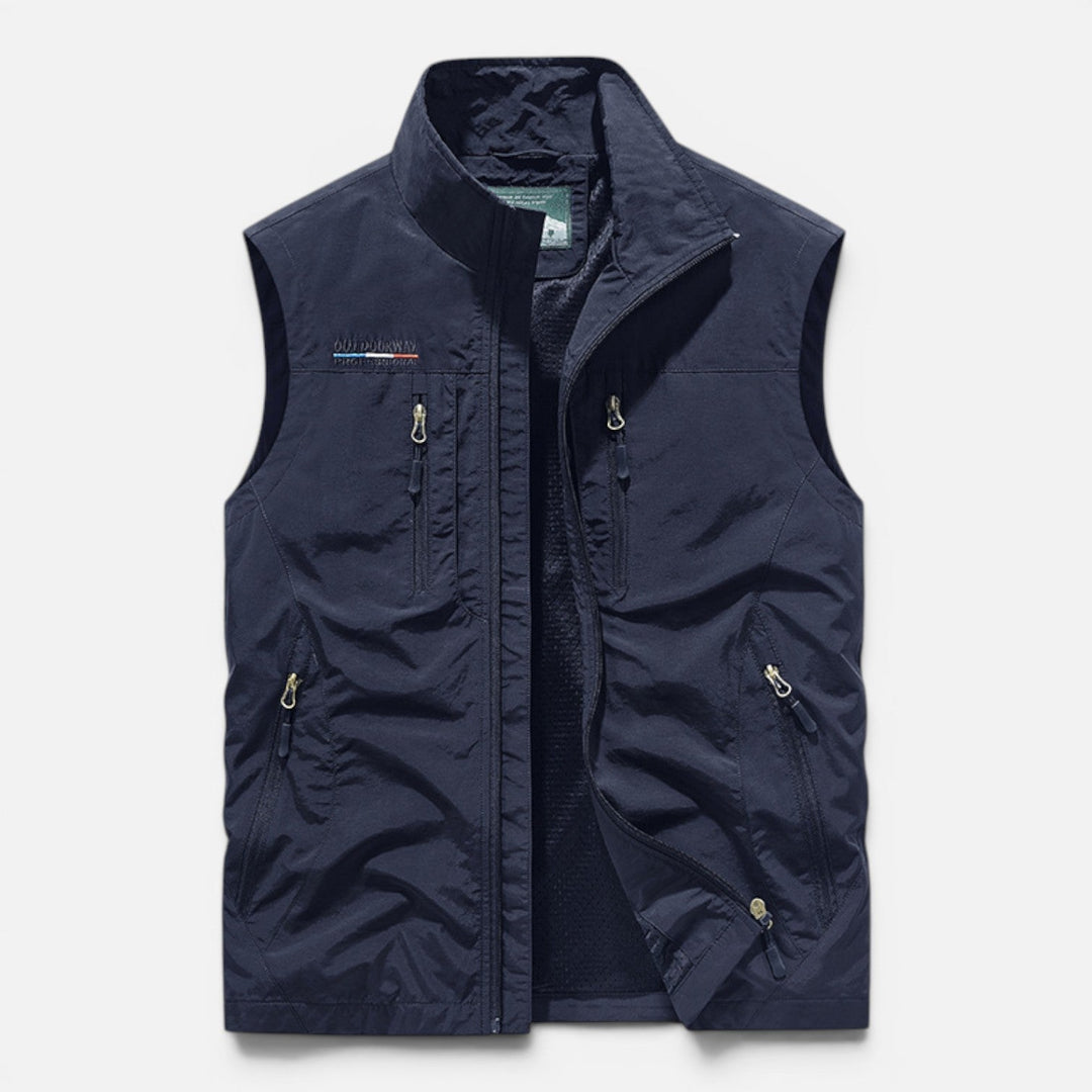 Chaleco ligero multibolsillos outdoor
