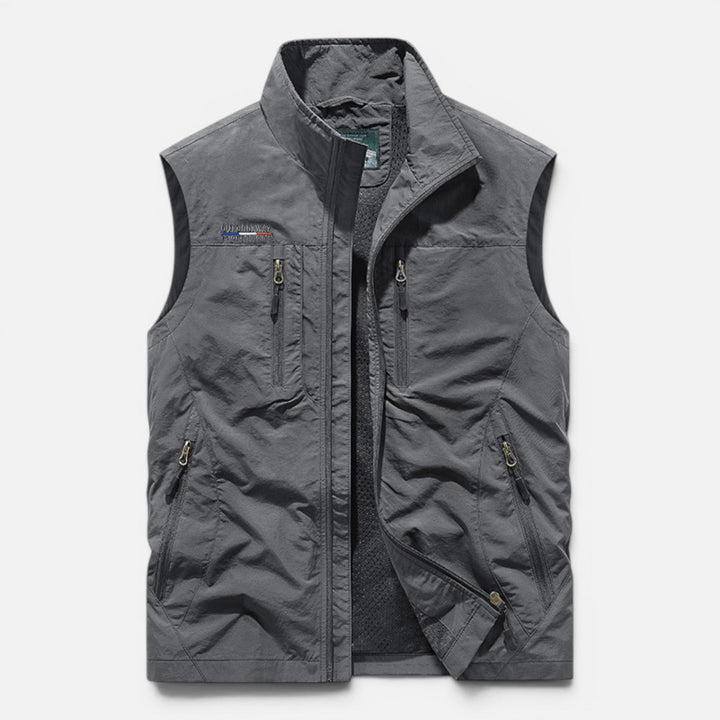 Chaleco ligero multibolsillos outdoor