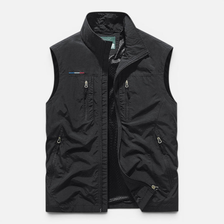 Chaleco ligero multibolsillos outdoor