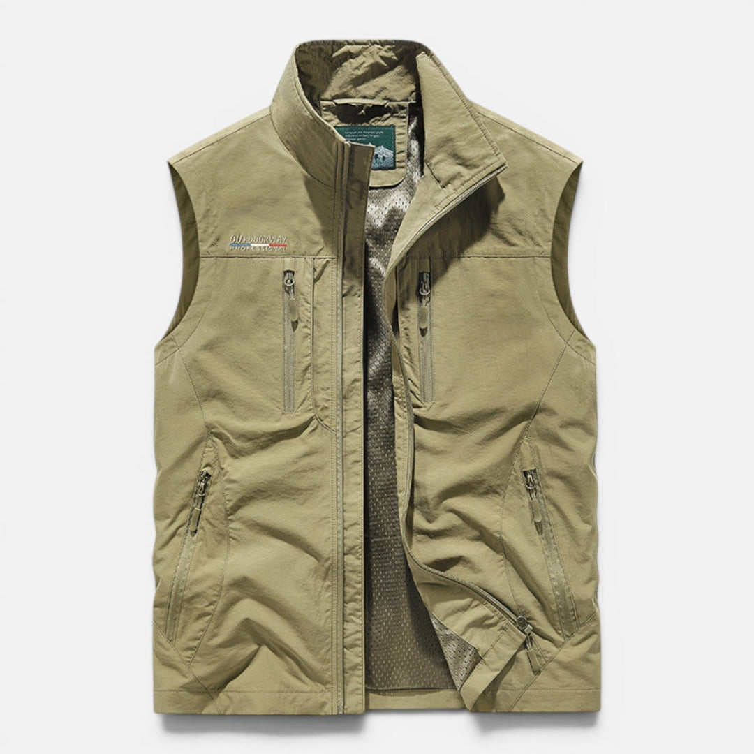 Chaleco ligero multibolsillos outdoor
