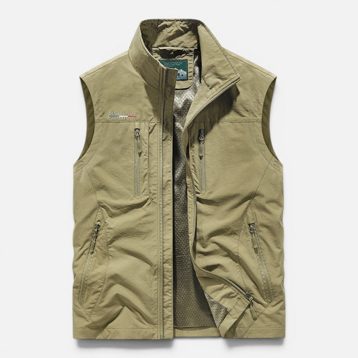 Chaleco ligero multibolsillos outdoor