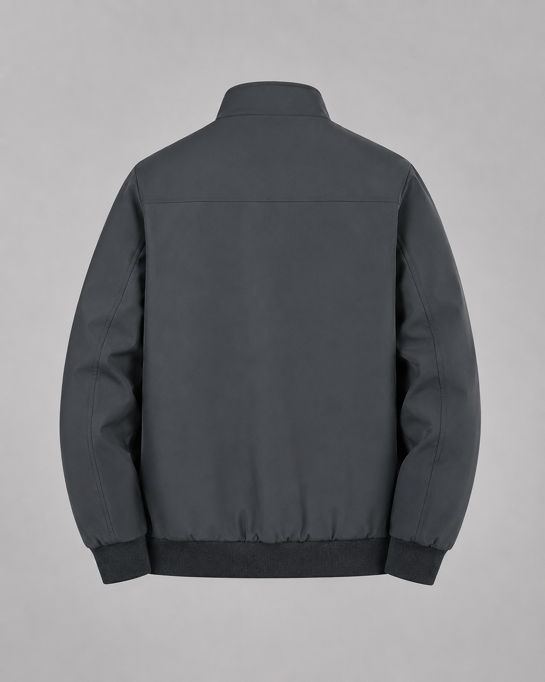 Chaqueta masculina acolchada de cuello alto