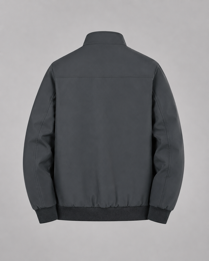 Chaqueta masculina acolchada de cuello alto