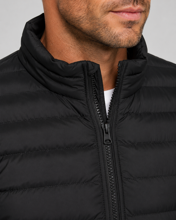 Chaqueta masculina acolchada de invierno