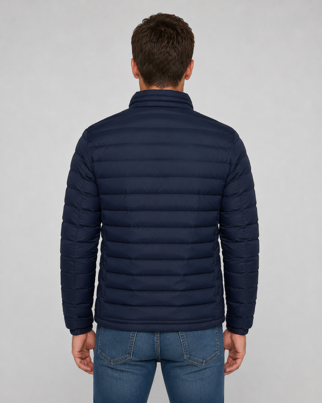 Chaqueta masculina acolchada de invierno