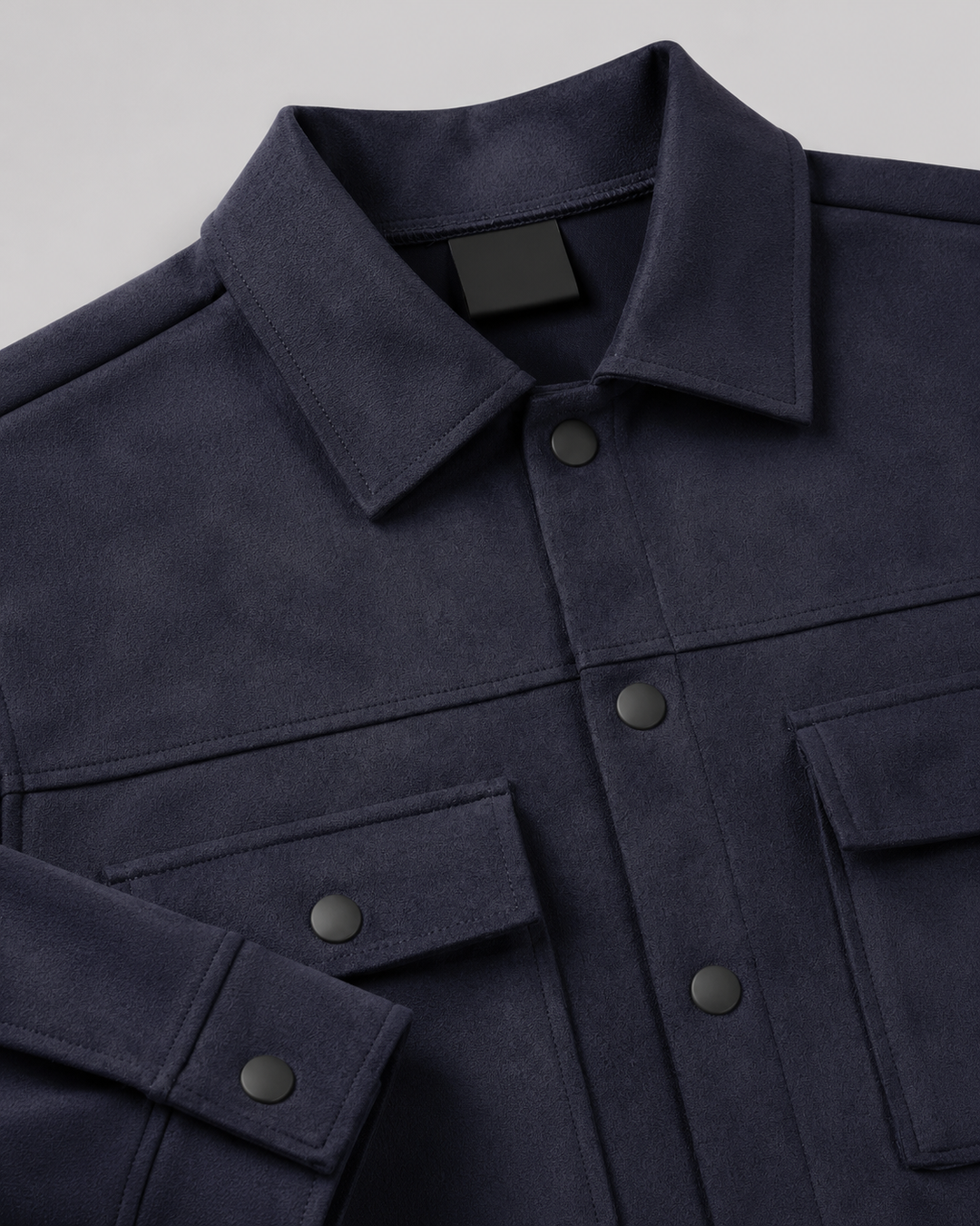 Sobrecamisa Efecto Ante Utility Masculina