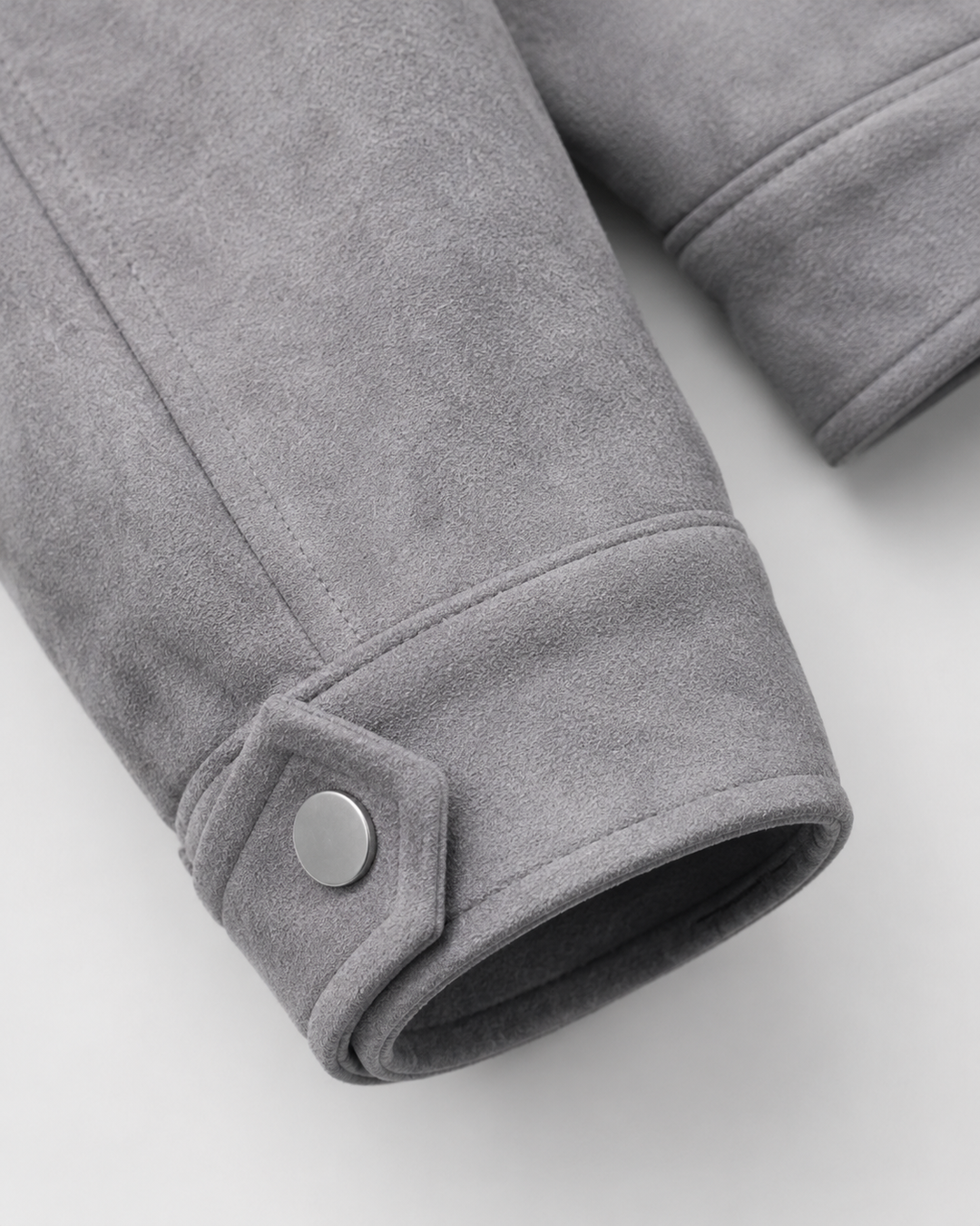 Chaqueta de ante utility masculina