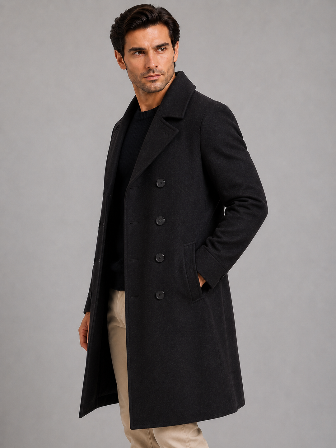 Abrigo Largo Cruzado Sartorial