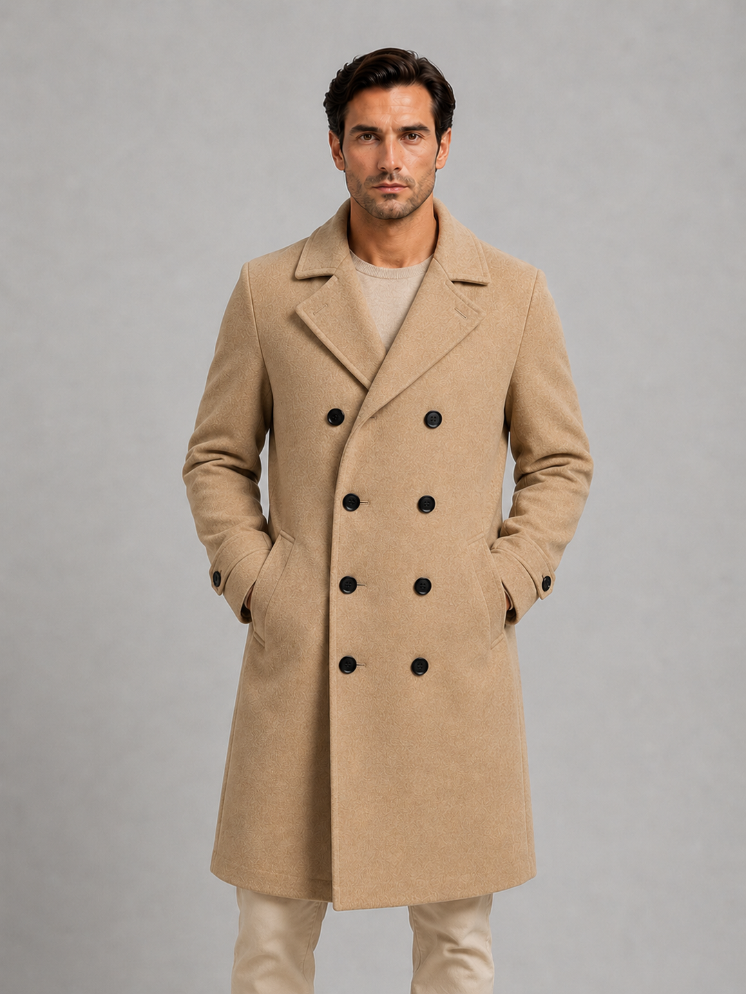 Abrigo Largo Cruzado Sartorial