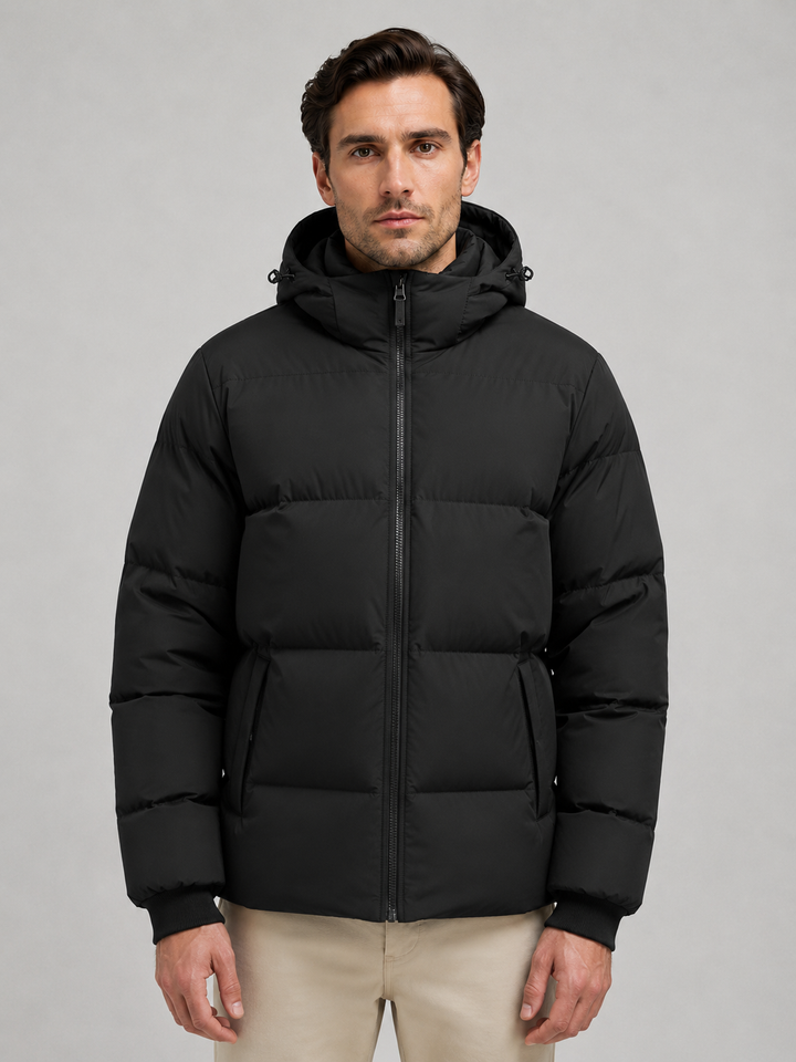 Chaqueta Acolchada con Capucha Invernal
