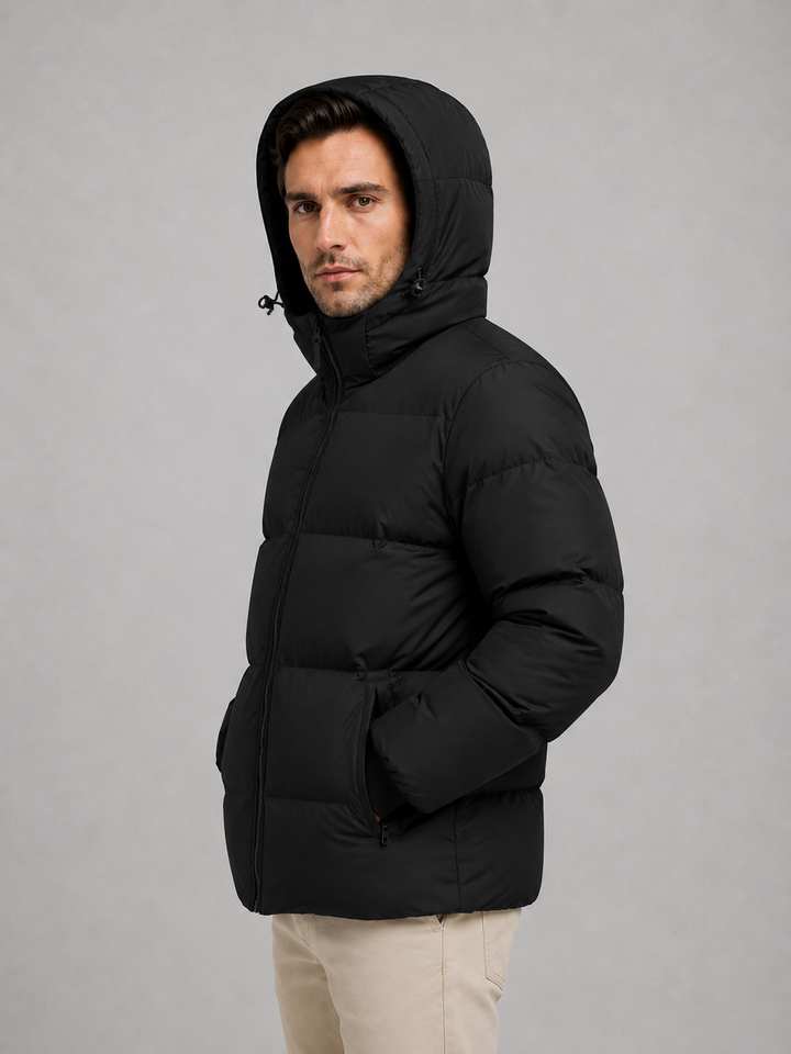 Chaqueta Acolchada con Capucha Invernal