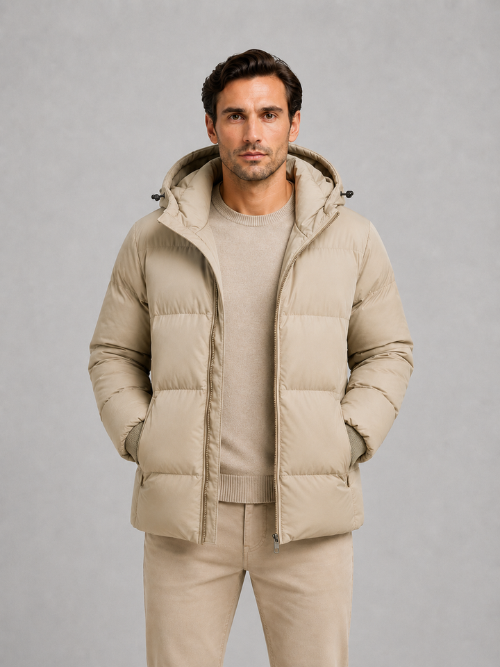 Chaqueta Acolchada con Capucha Invernal