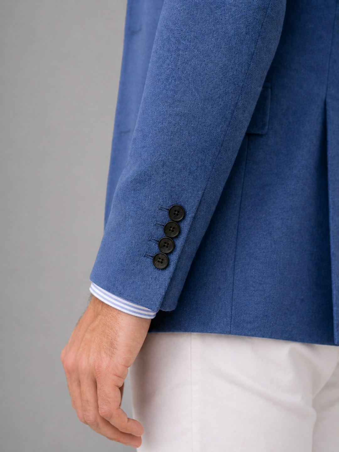 Blazer de punto masculino elegante