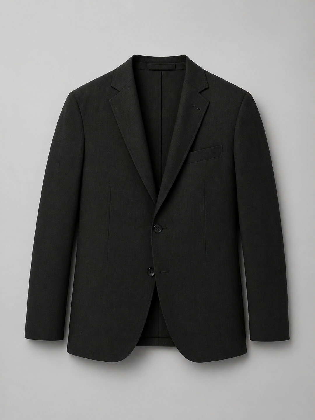 Blazer ligero efecto lino entallado