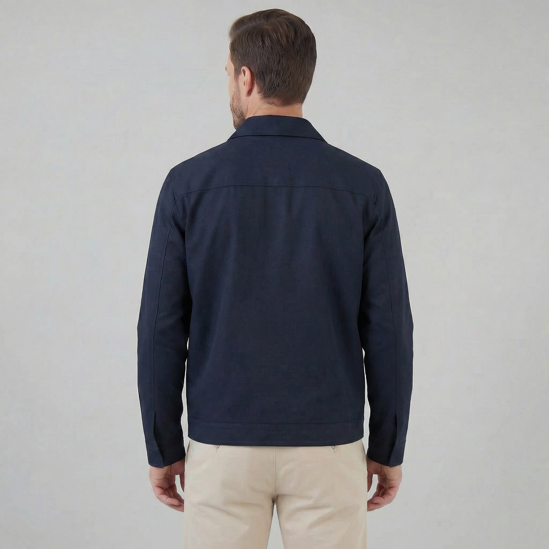 Chaqueta Ligera con Cremallera Hombre