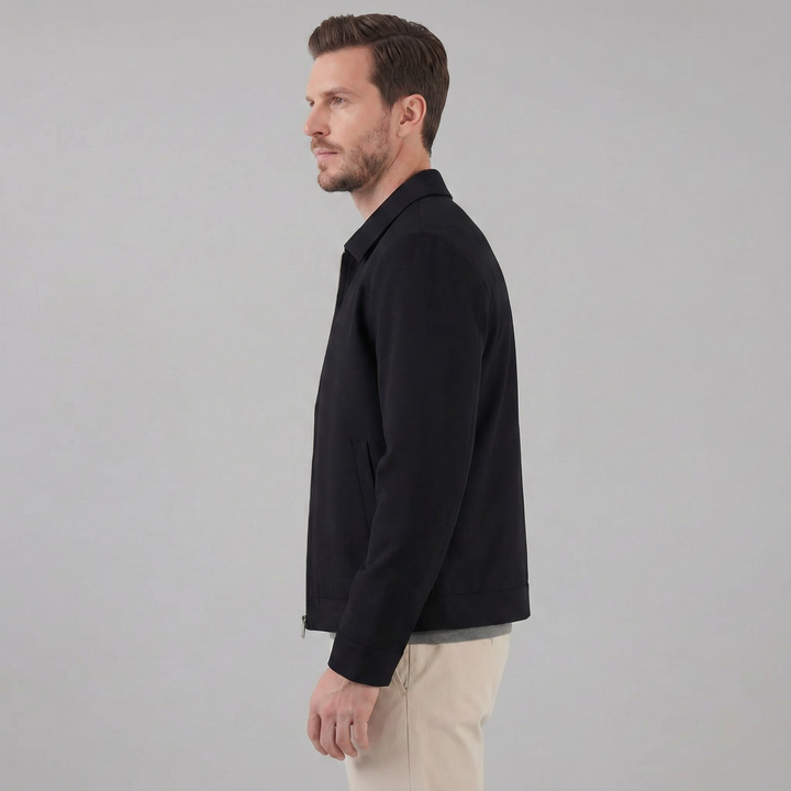 Chaqueta Ligera con Cremallera Hombre