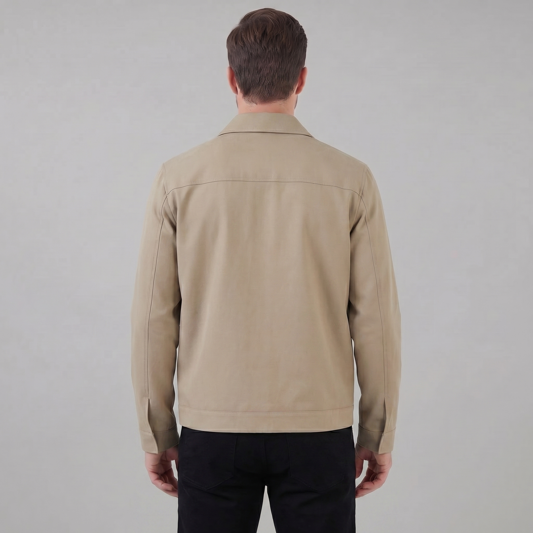 Chaqueta Ligera con Cremallera Hombre