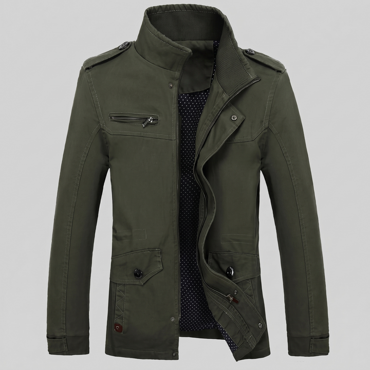Chaqueta acolchada de algodón masculina