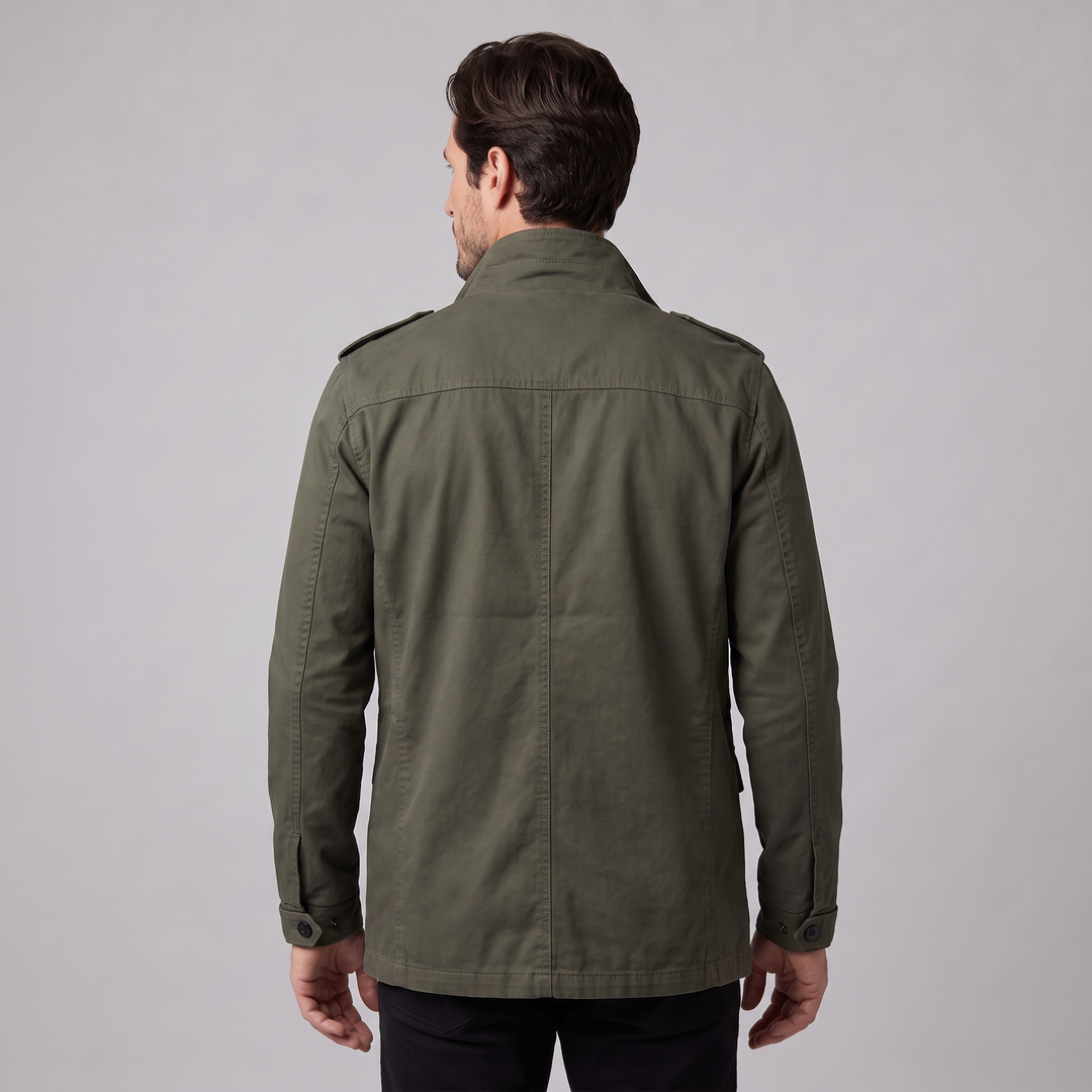 Chaqueta acolchada de algodón masculina