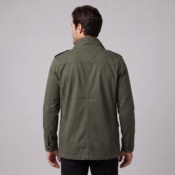 Chaqueta acolchada de algodón masculina