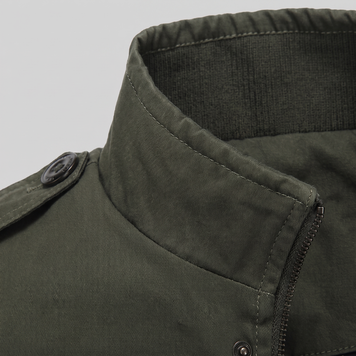 Chaqueta acolchada de algodón masculina