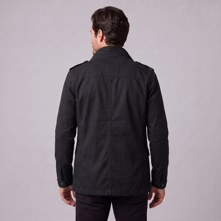 Chaqueta acolchada de algodón masculina