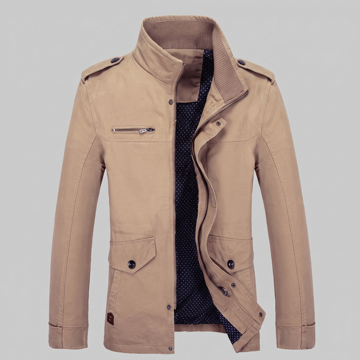 Chaqueta acolchada de algodón masculina