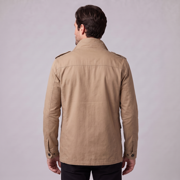 Chaqueta acolchada de algodón masculina