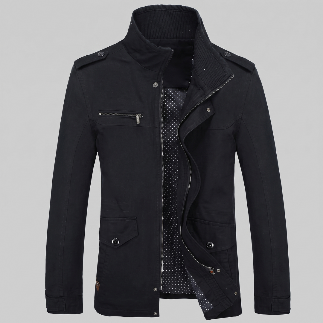Chaqueta acolchada de algodón masculina