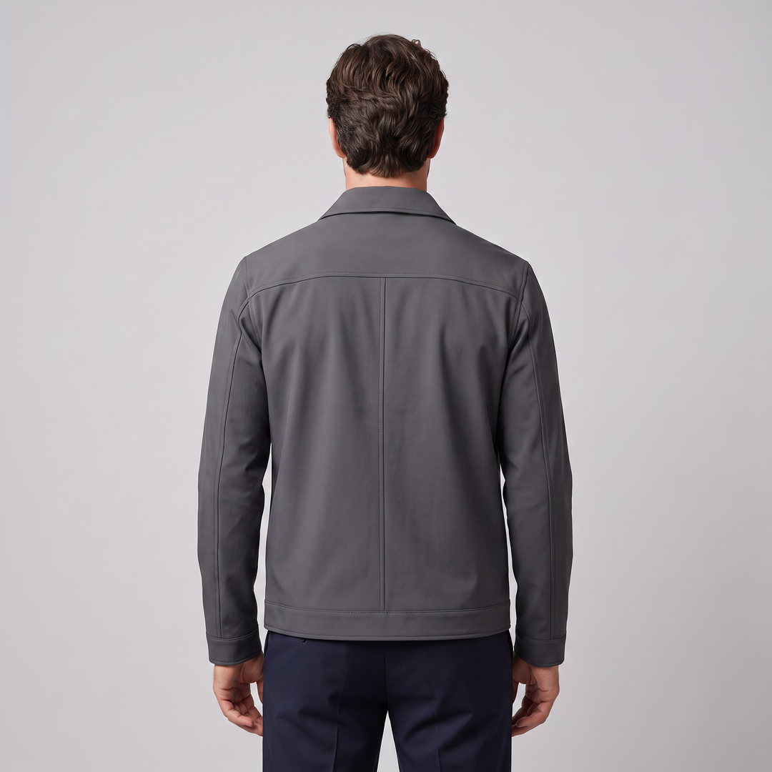 Chaqueta masculina forrada en forro polar