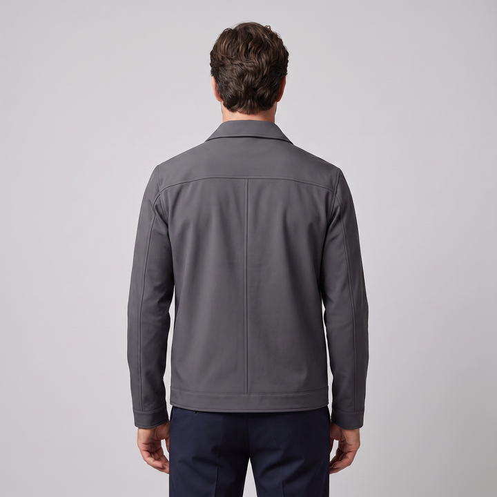 Chaqueta masculina forrada en forro polar