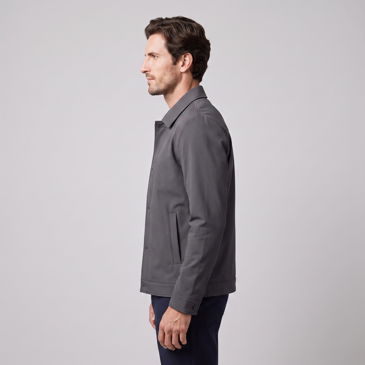 Chaqueta masculina forrada en forro polar