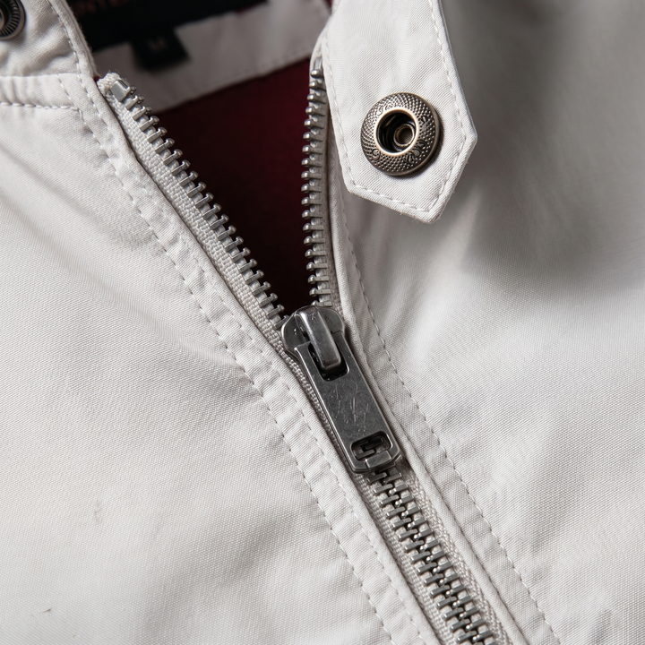 Chaqueta bomber de cuello alto