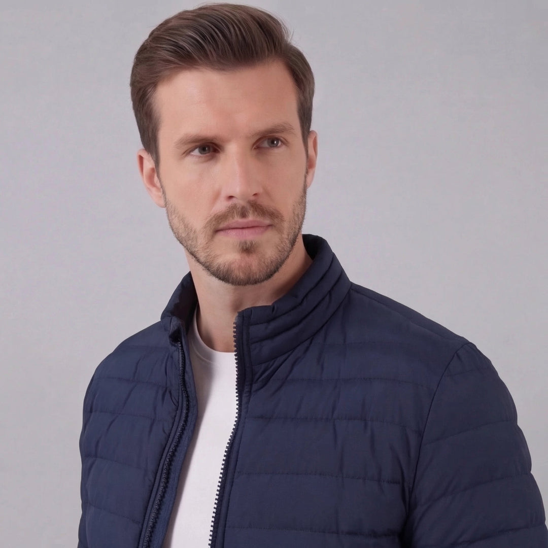 Chaqueta acolchada ligera hombre