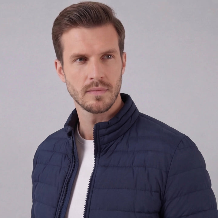 Chaqueta acolchada ligera hombre
