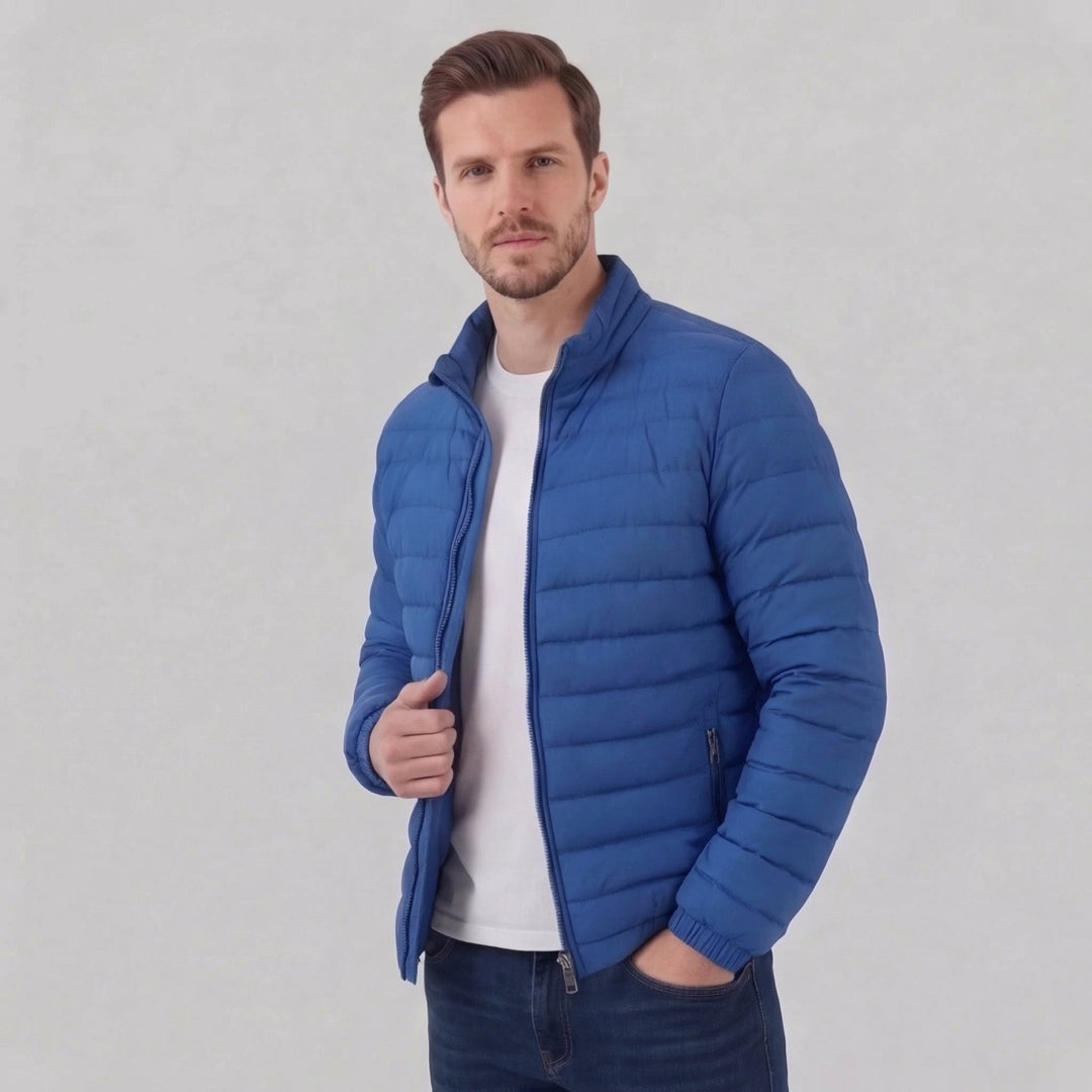 Chaqueta acolchada ligera hombre