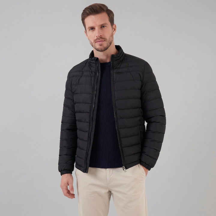 Chaqueta acolchada ligera hombre