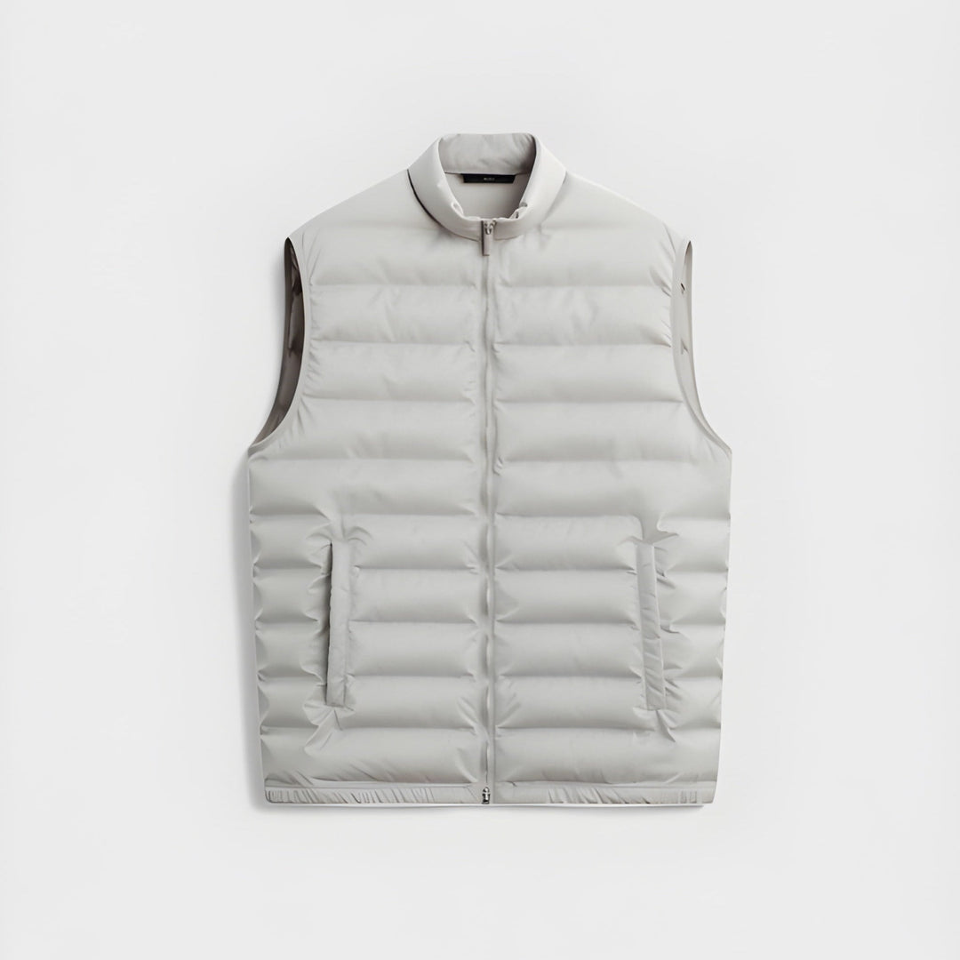 Chaleco ligero de plumón masculino