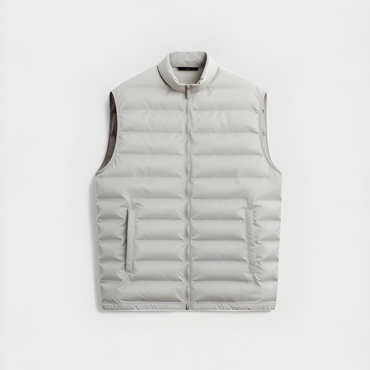 Chaleco ligero de plumón masculino