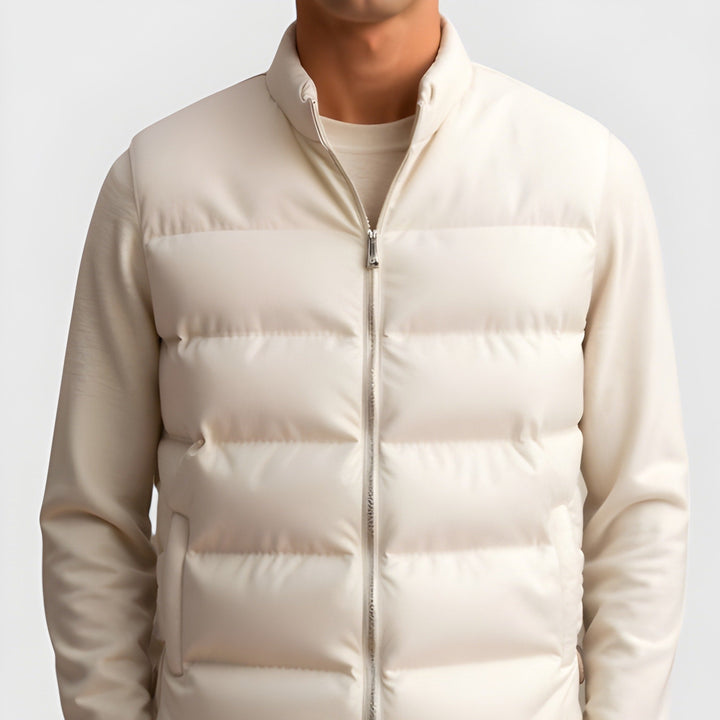 Chaleco ligero de plumón masculino