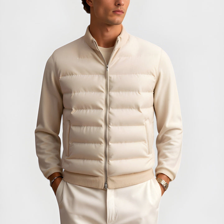 Chaleco ligero de plumón masculino