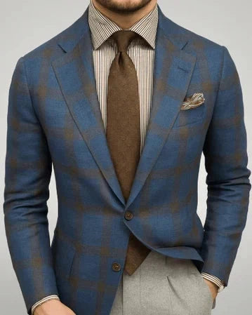 Blazer estructurado de corte sartorial