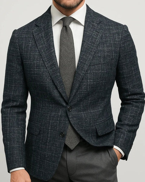 Blazer estructurado de corte sartorial