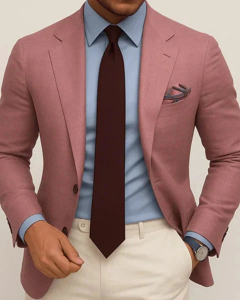 Blazer estructurado de corte sartorial
