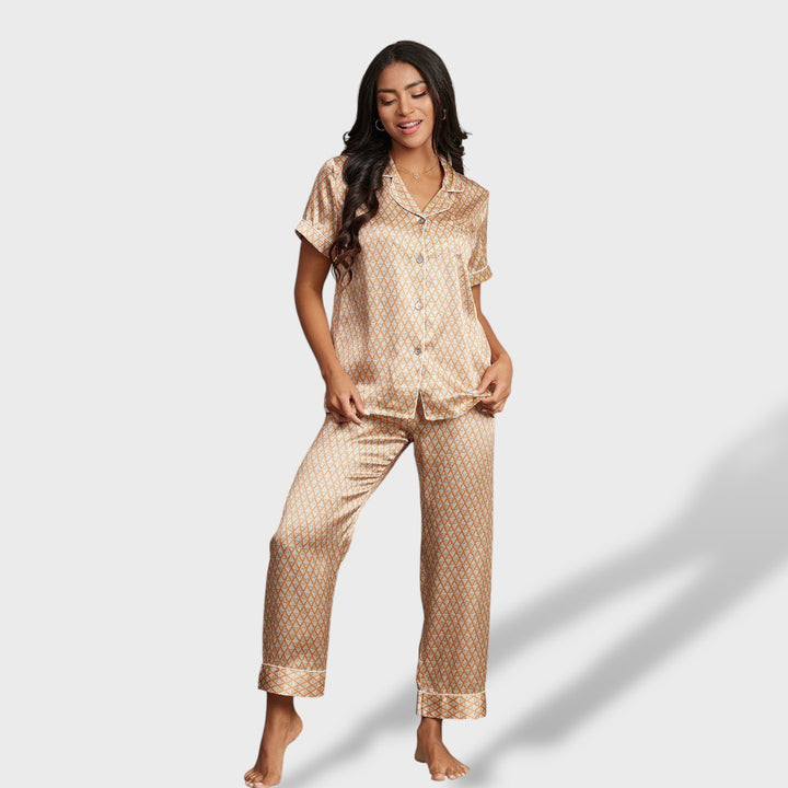Sofía™ | Pijama geométrico mujer