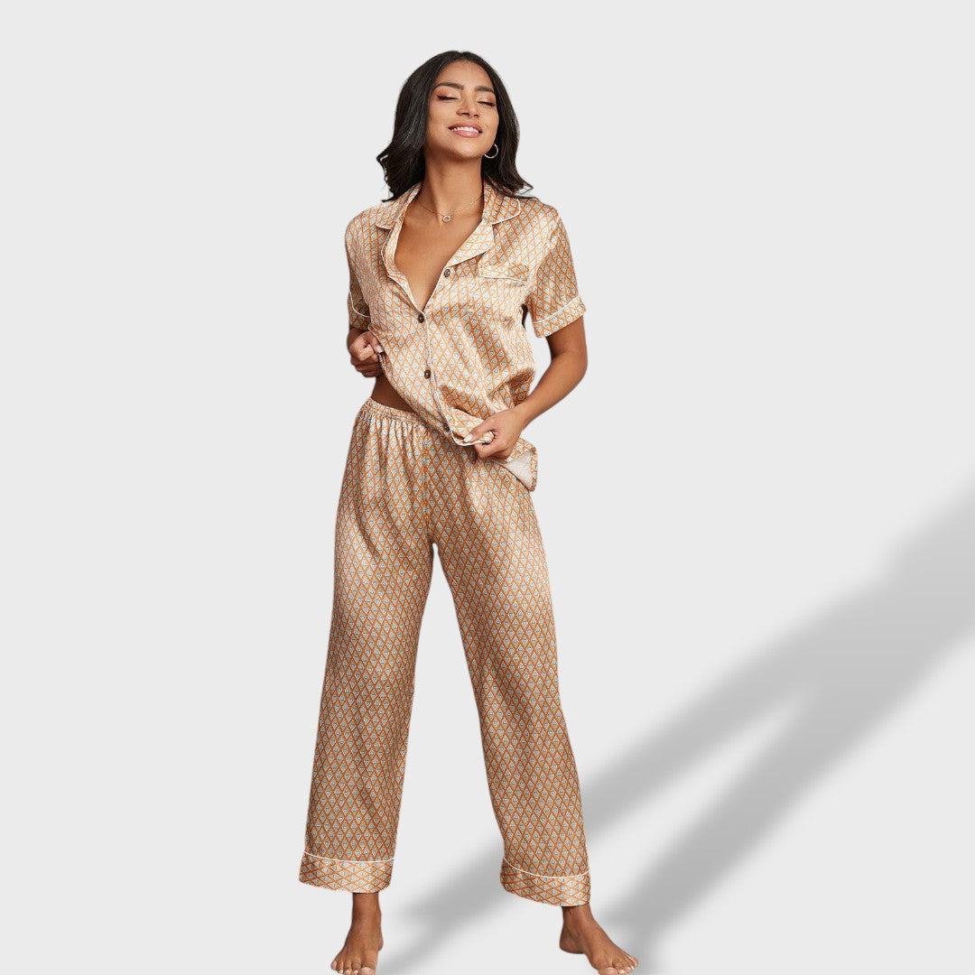 Sofía™ | Pijama geométrico mujer