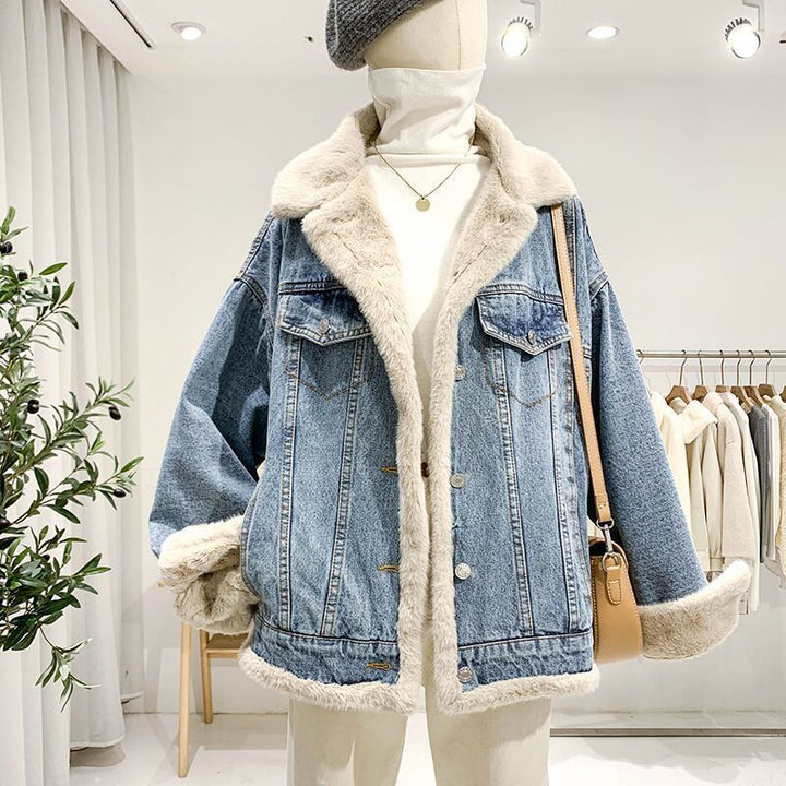 Chaqueta vaquera con forro cálido