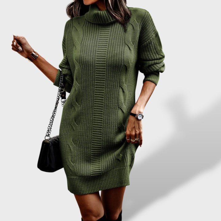 Clara™ | Vestido Suéter Punto